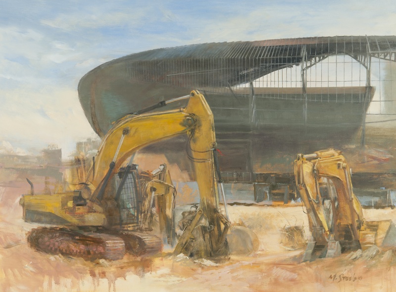 Excavation Site Liberty by Marlene Steele
